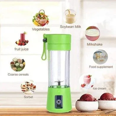 Mini USB Rechargeable Portable Electric Fruit Juicer - Smoothie Maker - Blender Machine - Rokomari product